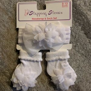 Head wrap and Sock set